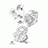 Схема вузла: Масляний насос Yamaha TTR125 TT-R125