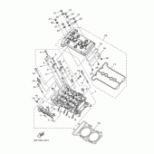 Схема вузла: Головка циліндра Yamaha XTZ1200 Super Tenere