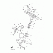 Схема вузла: Рулевий механізм Yamaha YZF-R1 R1