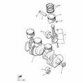 Схема узла: Впускная система Yamaha XJ900 Diversion