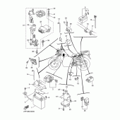 Схема вузла: Електроустаткування 2 Yamaha FZ6 FZ6-S2 (Naked)