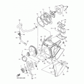 Схема вузла: Впускна система Yamaha WR450F