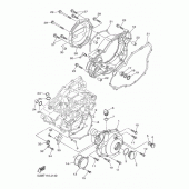Схема узла: Крышки картера 1 Yamaha WR250 WR250F