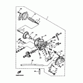 Схема вузла: Карбюратор Yamaha XV250 Virago