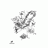 Схема узла: Рама Yamaha YP250 Majesty