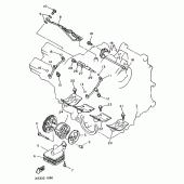 Схема узла: Масляный насос Yamaha YZF1000R Thunderace