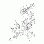Схема вузла: Впускна система Yamaha WR250 WR250F