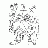 Схема вузла: Електроустаткування 1 Yamaha YZF-R6/ YZF600 R6S