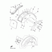 Схема узла: Крыло Yamaha XVS400 Drag Star Classic