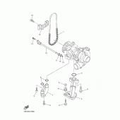 Схема вузла: Масляний насос Yamaha YZF-R1 R1