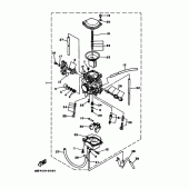 Схема вузла: Карбюратор Yamaha XT225 XT225