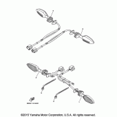 Схема узла: Поворотники Yamaha XTZ1200 Super Tenere