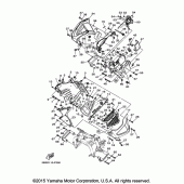 Схема вузла: Облицювальні елементи Yamaha XTZ1200 Super Tenere