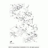 Схема вузла: Поворотники Yamaha XVS1100 V-Star Classic
