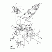 Схема вузла: Рама Yamaha YZF-R6/YZF600 R6 RaceBase