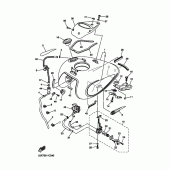 Схема узла: Топливный бак Yamaha XVS125 Drag Star