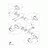 Схема вузла: Поворотники Yamaha XJ6 Diversion F