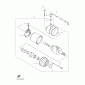 Схема вузла: Електричний стартер Yamaha YZF-R6/ YZF600 R6