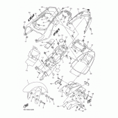 Схема узла: Крыло Yamaha FZ1 FZ1 FAZER (Naked)