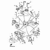 Схема вузла: Електроустаткування 1 Yamaha XJR1300