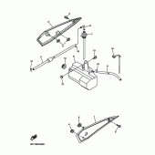 Схема вузла: Бічна кришка Yamaha FZ1 FZ1 FAZER (S-TYPE)