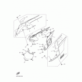 Схема вузла: Бічна кришка Yamaha YZF-R1 R1M