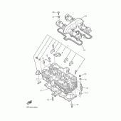 Схема узла: Culasse Yamaha XJR1300
