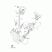 Схема вузла: Вихлопна система Yamaha FZ1 FZ1 FAZER (S-TYPE)