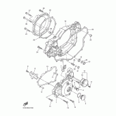 Схема узла: Крышки картера 1 Yamaha WR450F