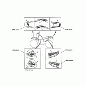 Схема вузла: Графіка та Емблема (4WA1) Yamaha TT250R RAID