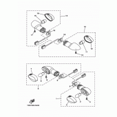 Схема вузла: Поворотники Yamaha MT07/MTT690 MT-07