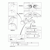 Схема вузла: Графіка та Емблема Yamaha XVS400 Drag Star Classic