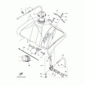 Схема вузла: Резервуар карбюратора Yamaha TT250R TT-R