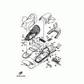 Схема узла: Сиденье Yamaha YP250 Majesty