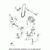 Схема вузла: Масляний насос Yamaha YZF-R1 R1S Limited Edition