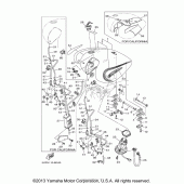 Схема узла: Топливный бак Yamaha XV1700 Road Star S
