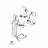 Схема вузла: Руль і Тросики