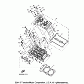Схема вузла: Головка циліндра Yamaha XTZ1200 Super Tenere ES