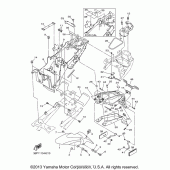 Схема узла: Крыло Yamaha FZ6 FZ6R