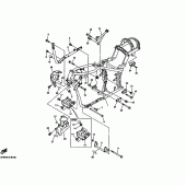 Схема вузла: Рама Yamaha XVS1100 Drag Star