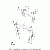 Схема вузла: Клапан Yamaha XVS1300 V-Star Tourer