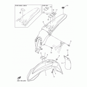 Схема узла: Крыло Yamaha YZ450F YZ450F