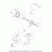 Схема вузла: Водяний насос Yamaha FZ6 FZ6R