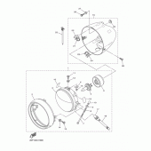 Схема вузла: Фара Yamaha XVS950 Midnight Star