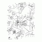 Схема вузла: Електроустаткування 2 Yamaha YZF-R1 R1