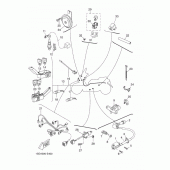 Схема вузла: Електроустаткування 2 Yamaha YP400