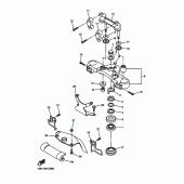 Схема узла: Рулевой механизм Yamaha XVZ1300 Royal Star Tour Deluxe
