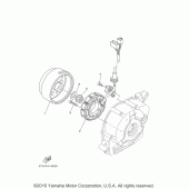 Схема вузла: Генератор Yamaha TTR110 TT-R110