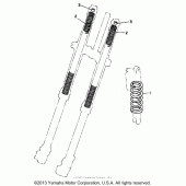 Схема вузла: Alternate chasis Yamaha WR500Z