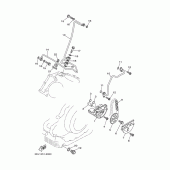 Схема узла: Масляный насос Yamaha XVS1100 Drag Star Classic